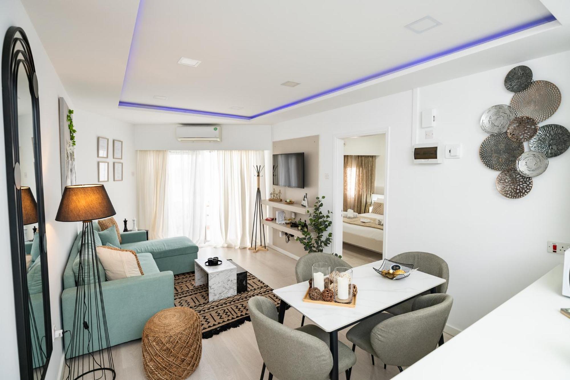 Lazuli Beach & Pool Apartment 501 Larnaca Buitenkant foto