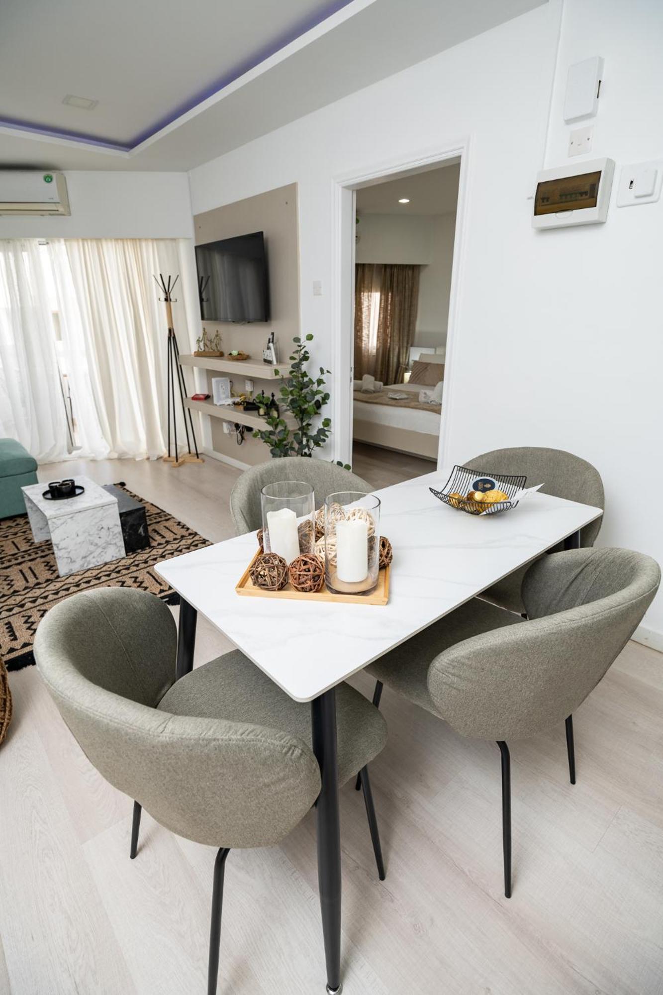 Lazuli Beach & Pool Apartment 501 Larnaca Buitenkant foto