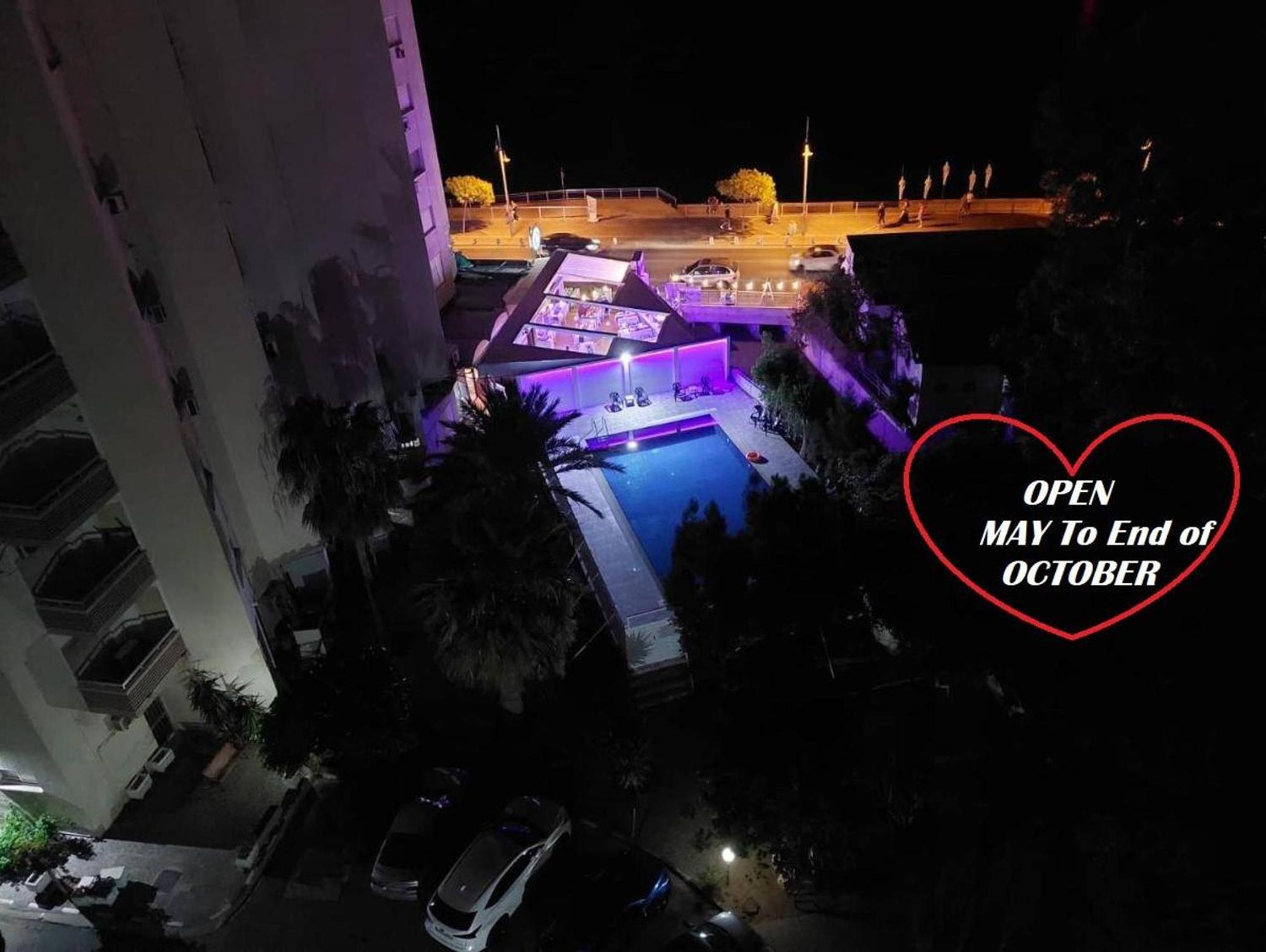 Lazuli Beach & Pool Apartment 501 Larnaca Buitenkant foto